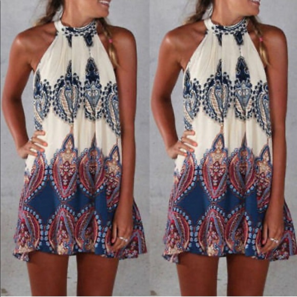 Dresses & Skirts - ❣️SALE❣️ 🎉2xHP🎉 🆕 Boho Loose Beach Dress